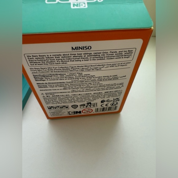 New Miniso WeBARE BEARS Grizz - Picture 4 of 7
